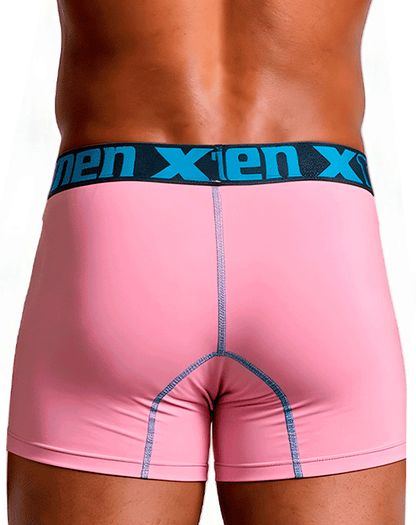 Xtremen 91271 Microfiber Boxer Briefs Pink