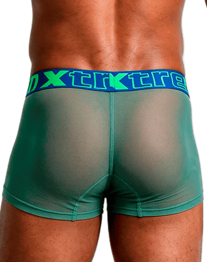 Xtremen 91277 Microfiber Mesh Boxer Briefs Green