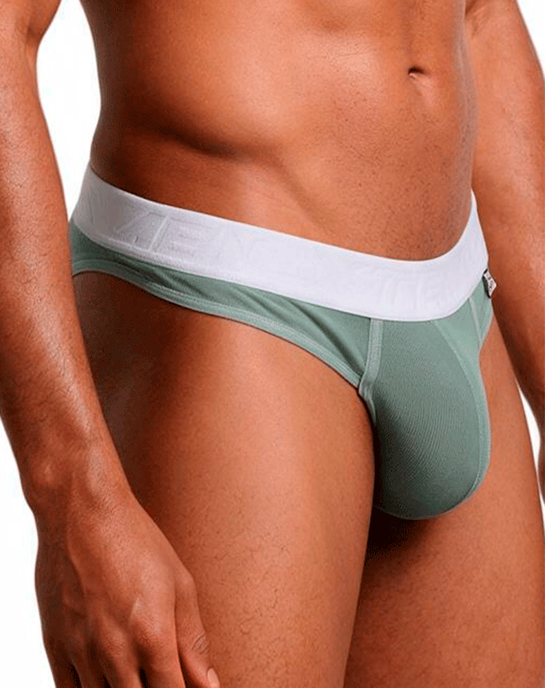 Xtremen 91278 Microfiber Mesh Thongs Green