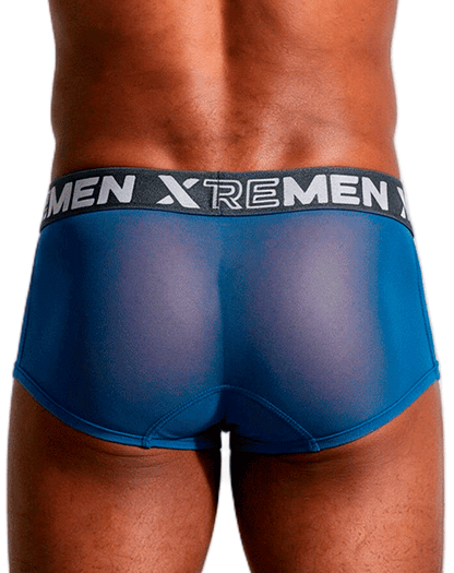 Xtremen 91279 Microfiber Mesh Briefs Blue