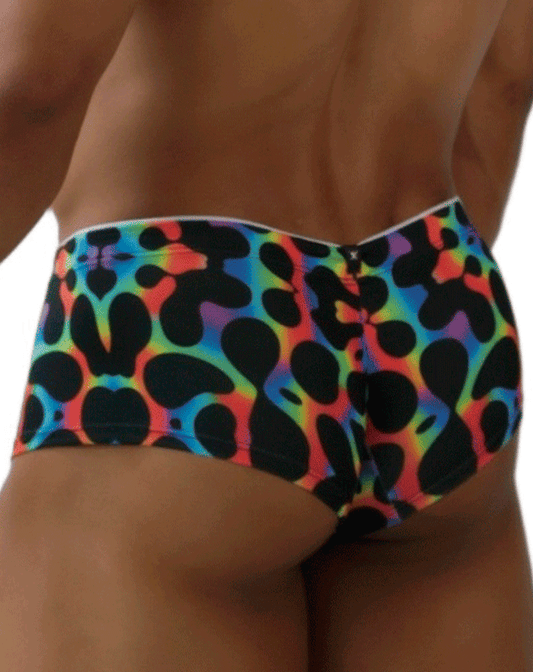 Xtremen 91283 Ultimate Low-rise Rainbow Printed Briefs Mushroom