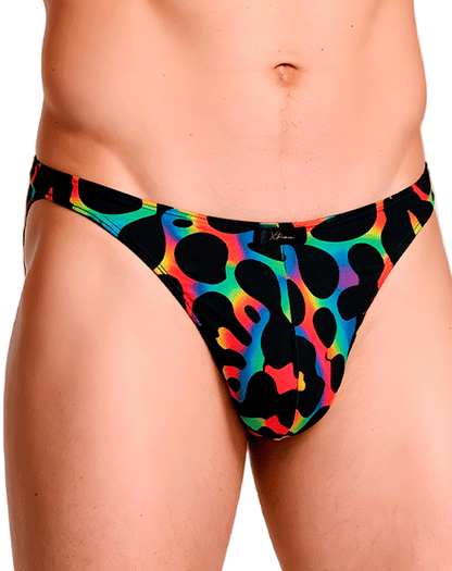 Xtremen 91284 Ultimate Rainbow Expression Men's Thong Mushroom