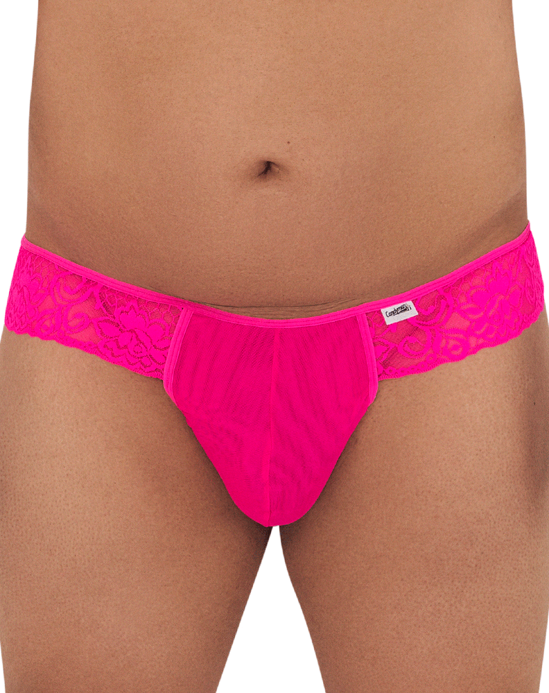 Candyman 99392x Lace Thongs Hot pink