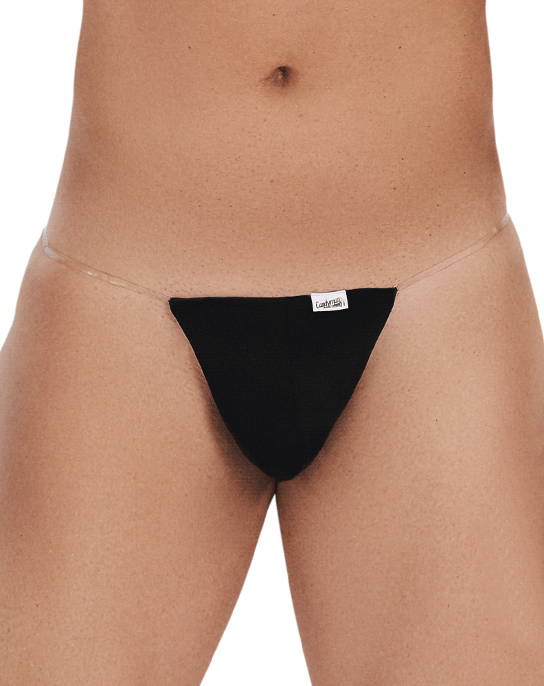 Candyman 99548 Invisible Micro Thongs Black
