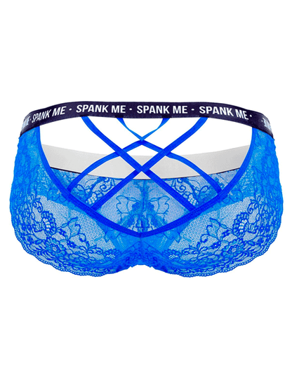 Candyman 99615x Spank Me Lace Briefs Dark blue