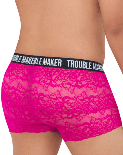 Candyman 99616x Trouble Maker Lace Trunks Pink