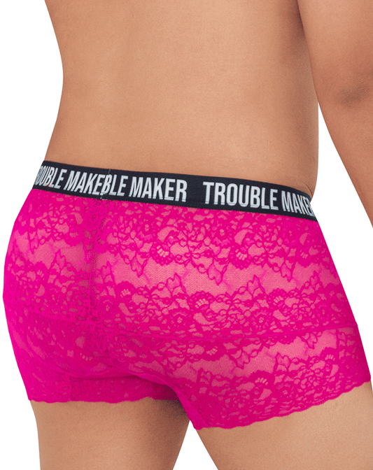 Candyman 99616x Trouble Maker Lace Trunks Pink