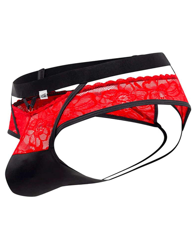 Candyman 99627 Lace Jockstrap