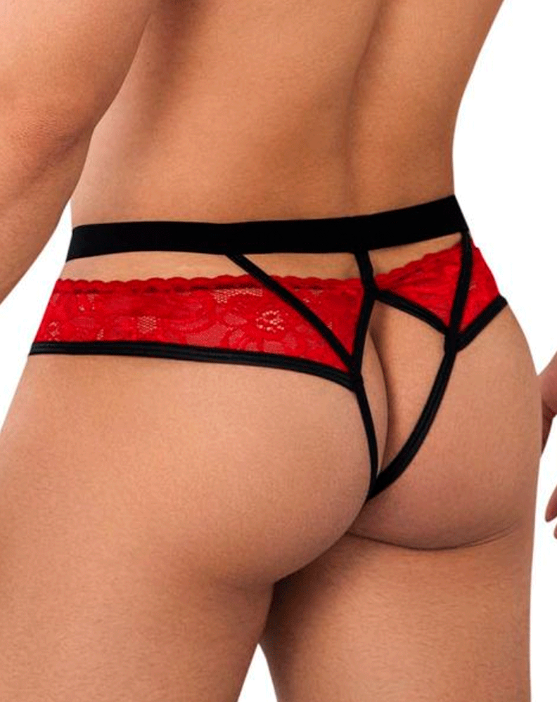 Candyman 99627 Lace Jockstrap