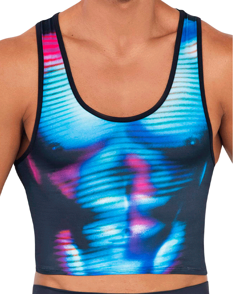 Candyman 99726 Work-n-out Top Moonlight Blue