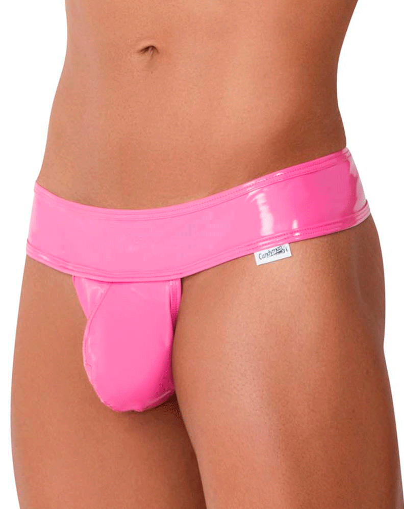 Candyman 99742 Gloss Thongs Pink
