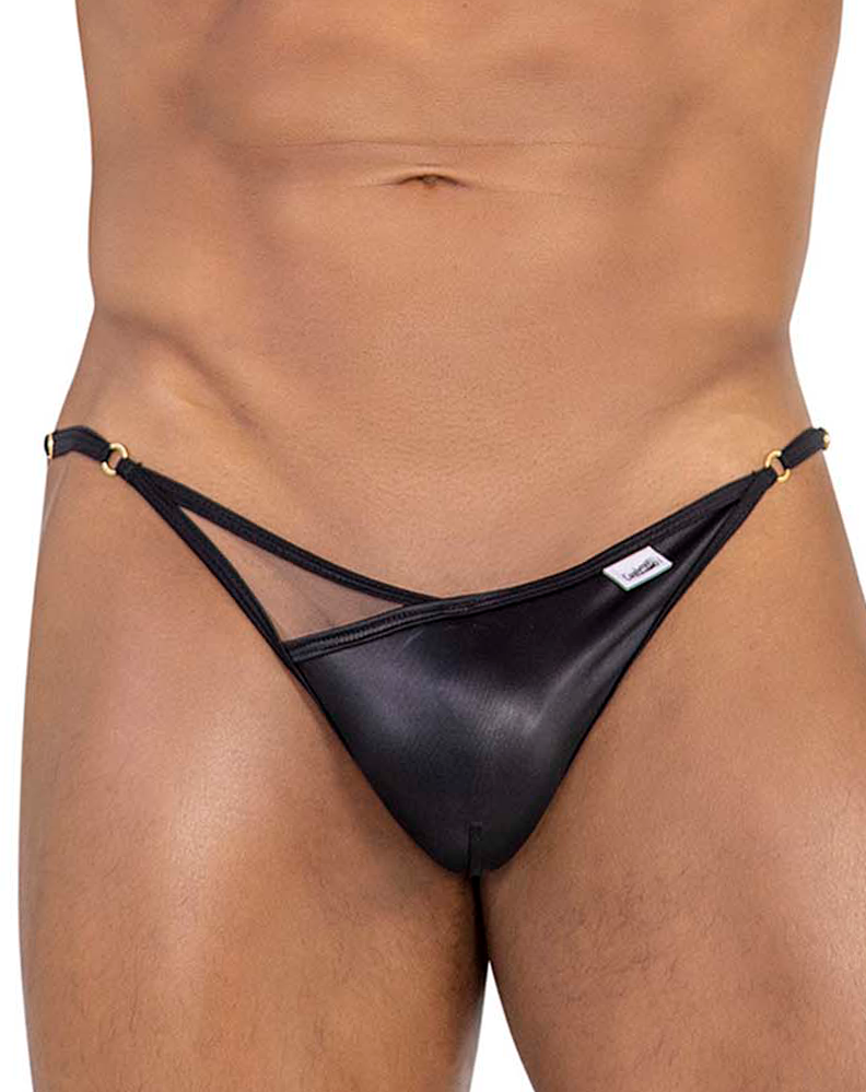 Candyman 99768 Peekaboo Bikini Black