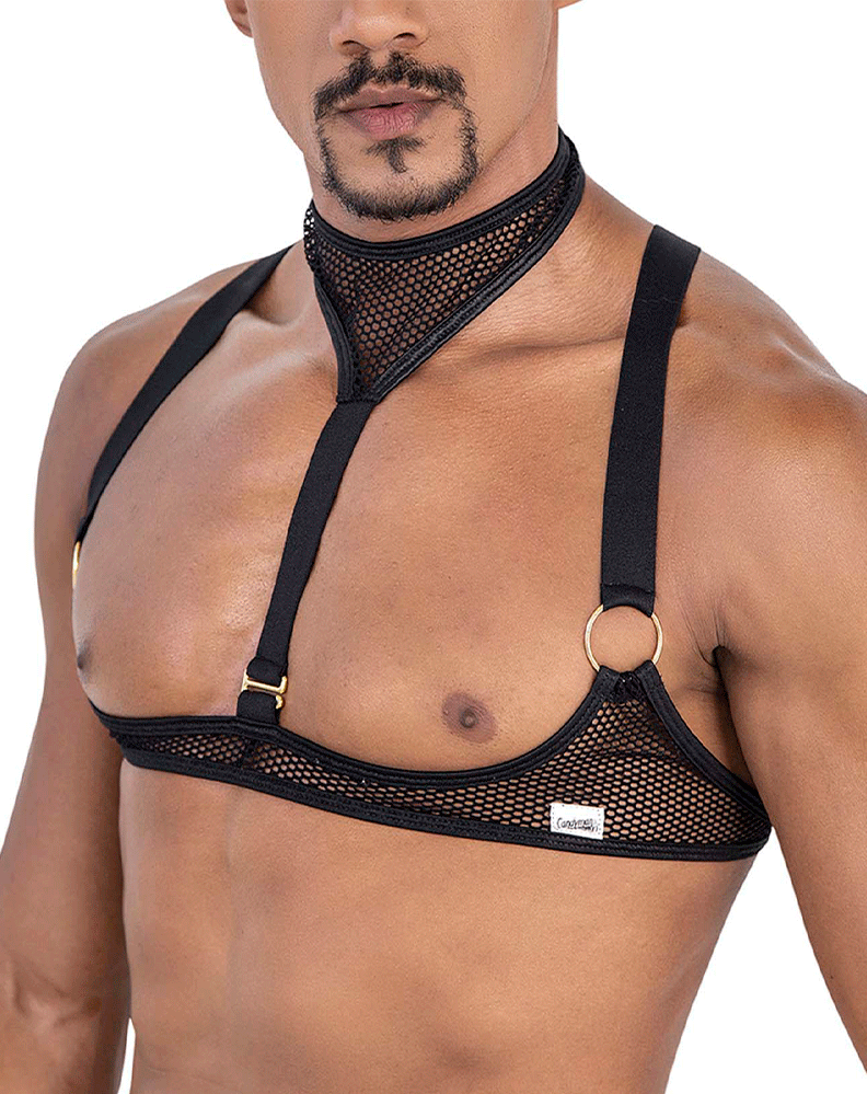 Candyman 99809 Mesh Harness Black