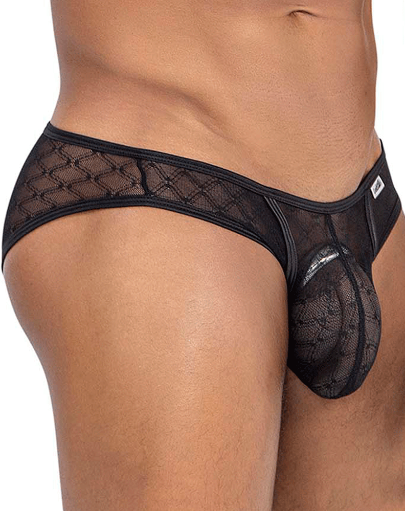 Candyman 99812 Mesh Briefs Black