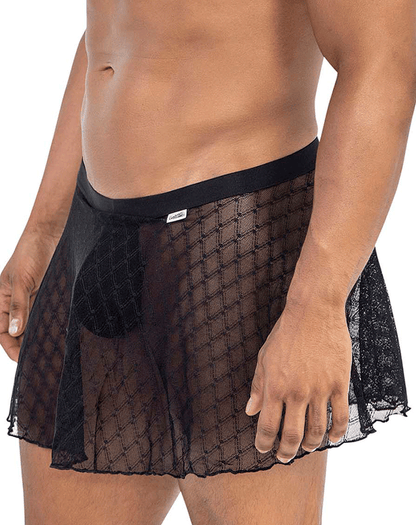 Candyman 99813 Mesh Skirt Black