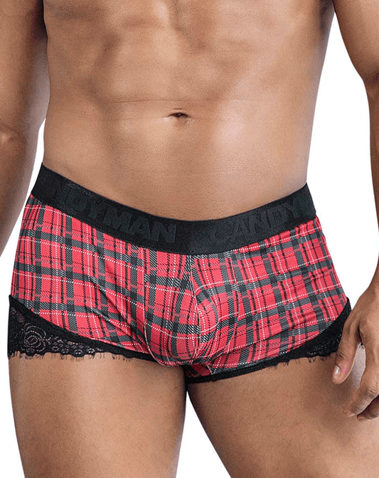 Candyman 99821 Back To School Trunks Red Plaid
