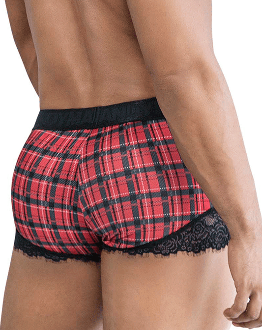 Candyman 99821 Back To School Trunks Red Plaid