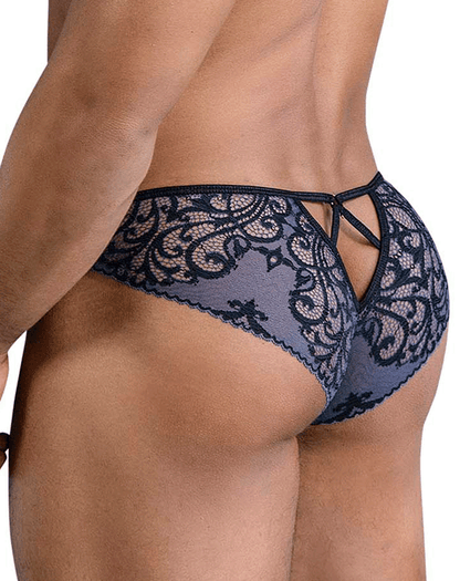 Candyman 99830 Lace Briefs Black-navy