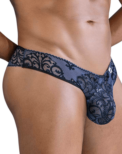 Candyman 99830 Lace Briefs Black-navy