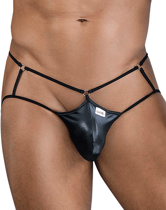 Candyman 99831 Cage Jockstrap Black