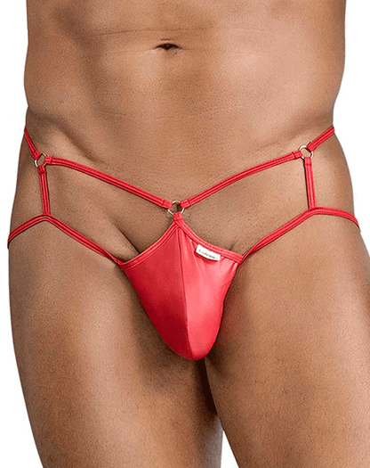 Candyman 99831 Cage Jockstrap Red