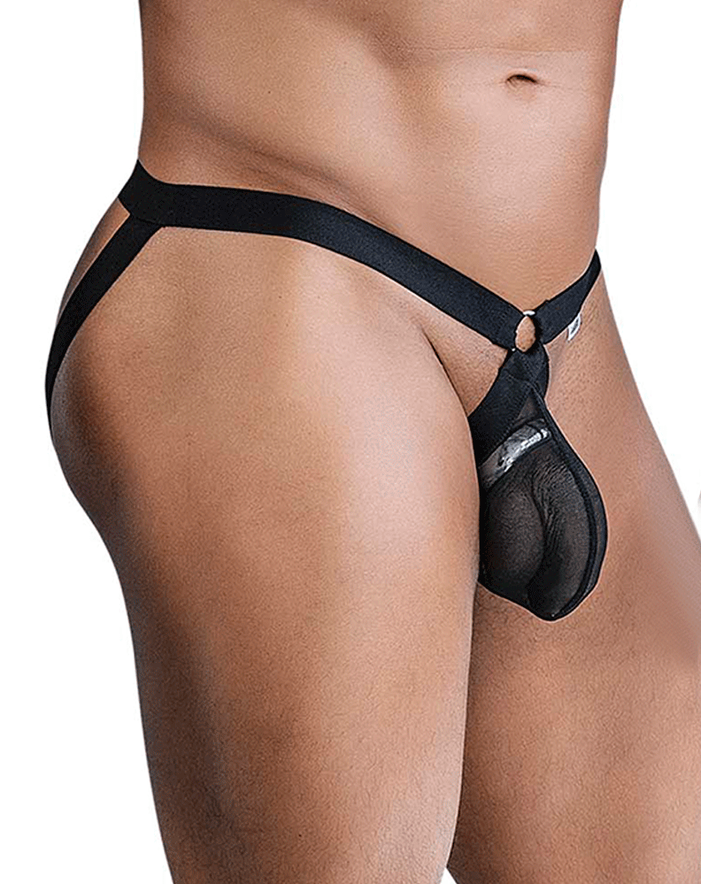 Candyman 99842 Mesh Jockstrap Black
