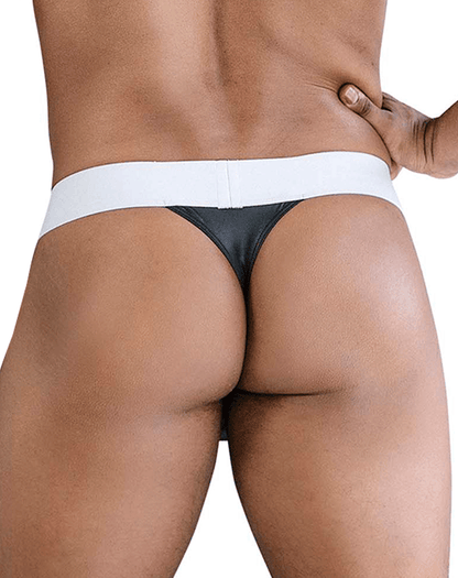 Candyman 99846 Tuxedo Thongs Black