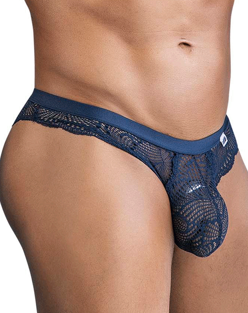 Candyman 99868 Lace Briefs Navy