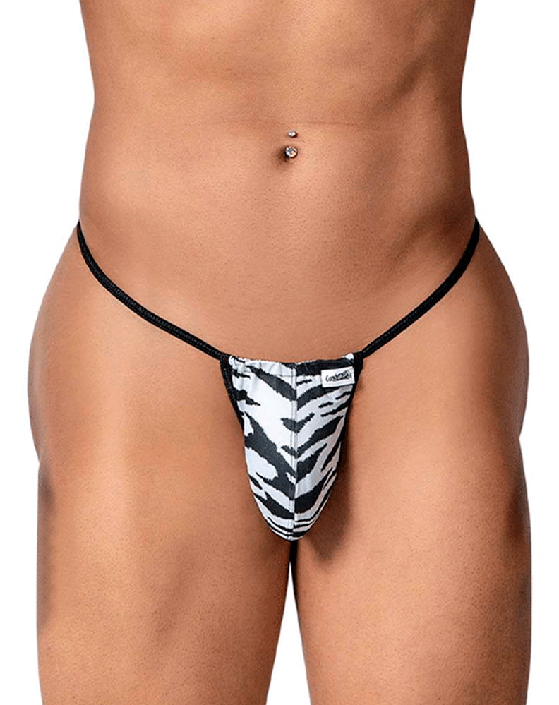 Candyman 99877 Thongs Zebra Print
