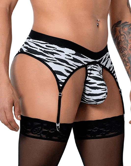 Candyman 99881 Zebra Thongs Zebra Print