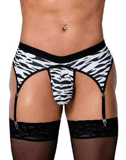 Candyman 99881 Zebra Thongs Zebra Print