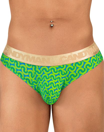 Candyman 99926 Briefs Printed Green