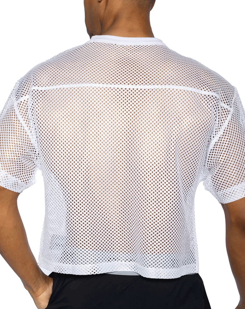 Bike Athletic Bam134 Short Sleeve Practice Jersey Color White