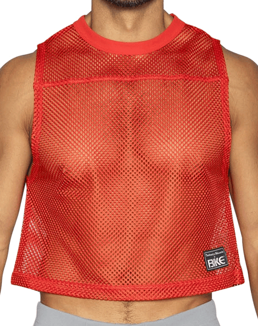 Bike Athletic Bam135 Sleeveless Practice Jersey Color Red