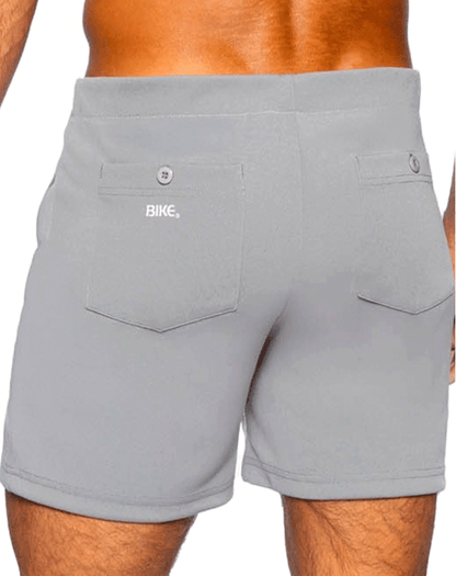 Bike Athletic Bam207 Coaches Short 5 Inch Inseam Color Gray