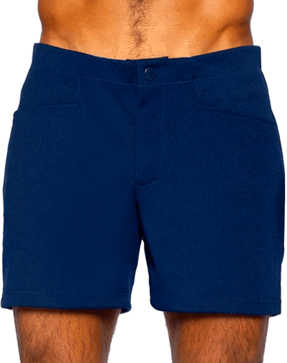 Bike Athletic Bam207 Coaches Short 5 Inch Inseam Color Navy
