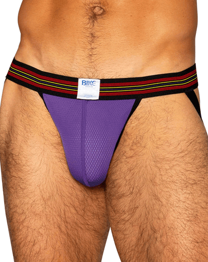 Bike Athletic Bas305 Mesh Jockstrap Purple