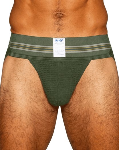 Bike Athletic Bas306 Original Number 10 Jockstrap Olive