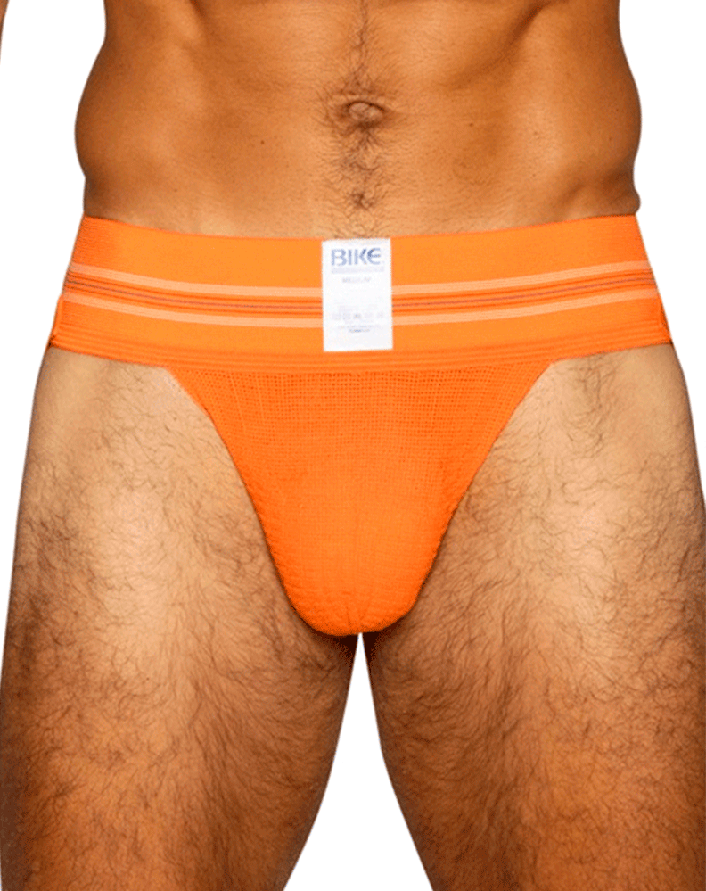Bike Athletic Bas306 Original Number 10 Jockstrap Orange