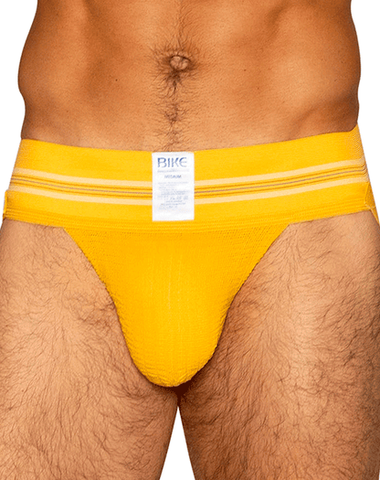 Bike Athletic Bas306 Original Number 10 Jockstrap Color Yellow