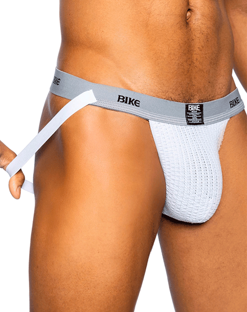 Bike Athletic Bas308 Swimmer Jockstrap White