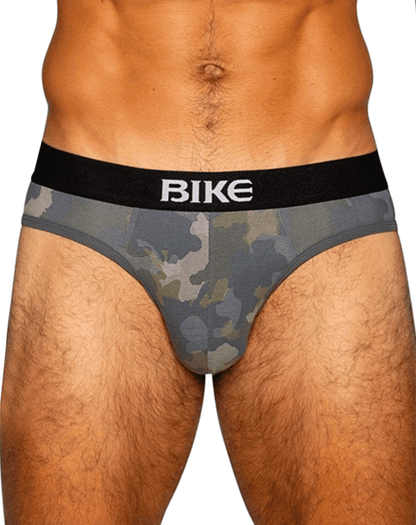 Bike Athletic Bas327 Stretch Cotton Brief Camo