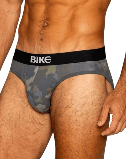 Bike Athletic Bas327 Stretch Cotton Brief Camo