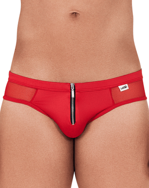 Candyman 99500 Zipper-mesh Bikini Red