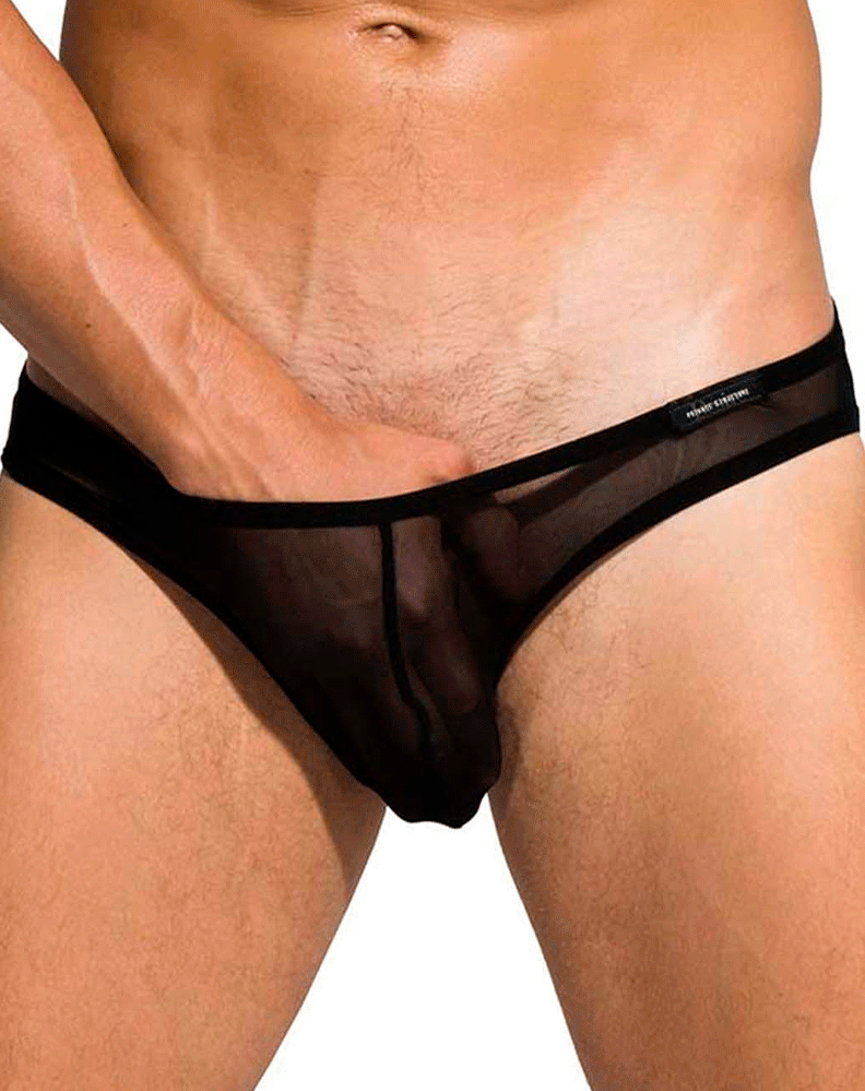 Private Structure Diamu3455bt Desire Intima Low Rise Bikini Black