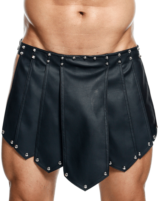 Malebasics Dmbl10 Dngeon Roman Skirt Black