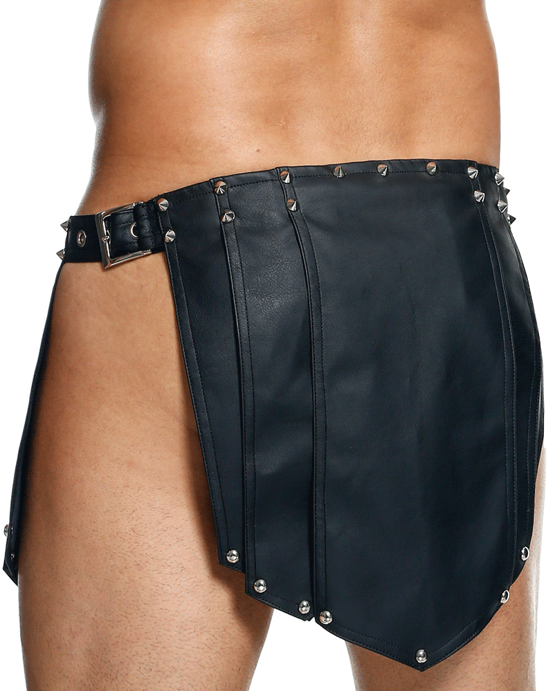 Malebasics Dmbl10 Dngeon Roman Skirt Black