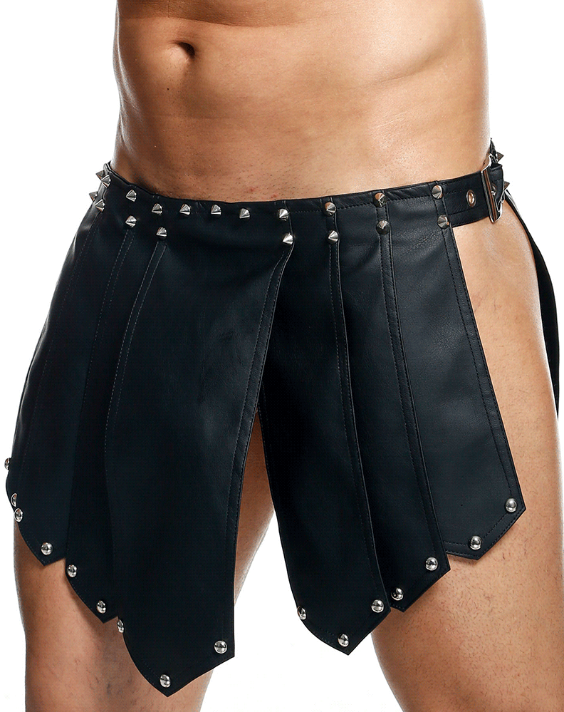 Malebasics Dmbl10 Dngeon Roman Skirt Black