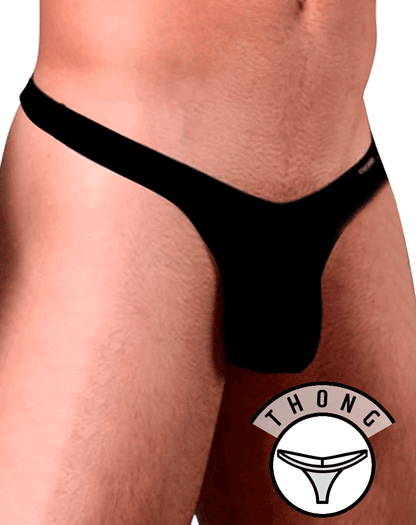 Doreanse 1392 Euro Thong String Modal Black