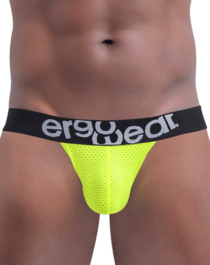 Ergowear Ew1429 Gym Neon Jockstrap Neon Yellow
